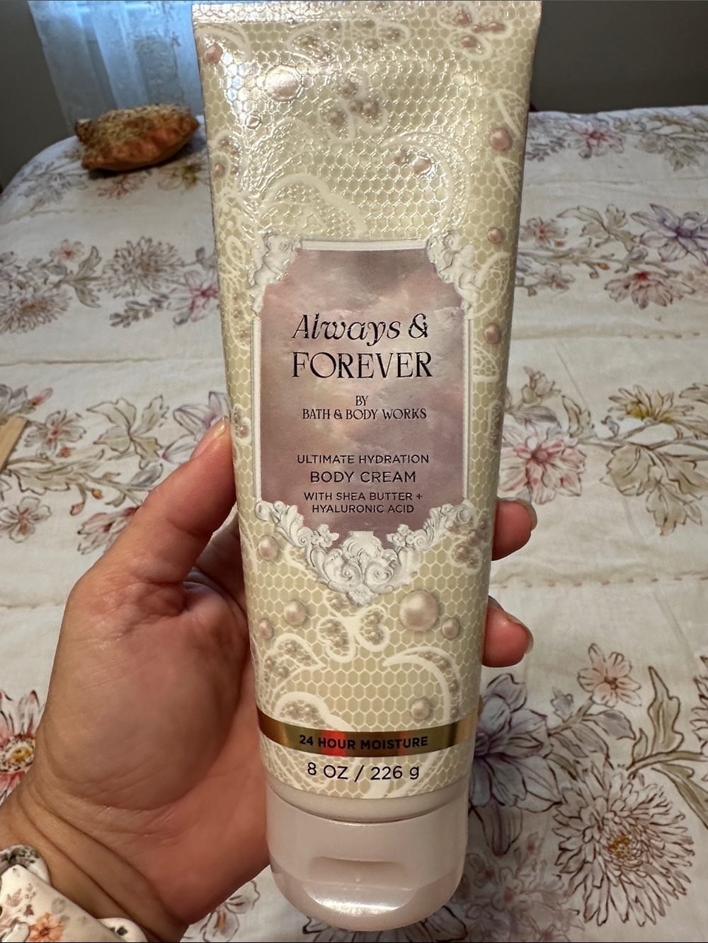 Bath & Body Works Always & Forever Body Cream - Cream, Pink